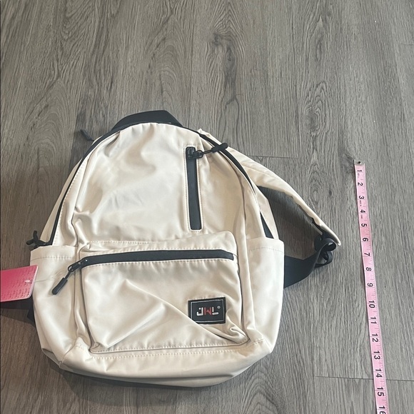 Cream Backpack with Black Accents main image 4